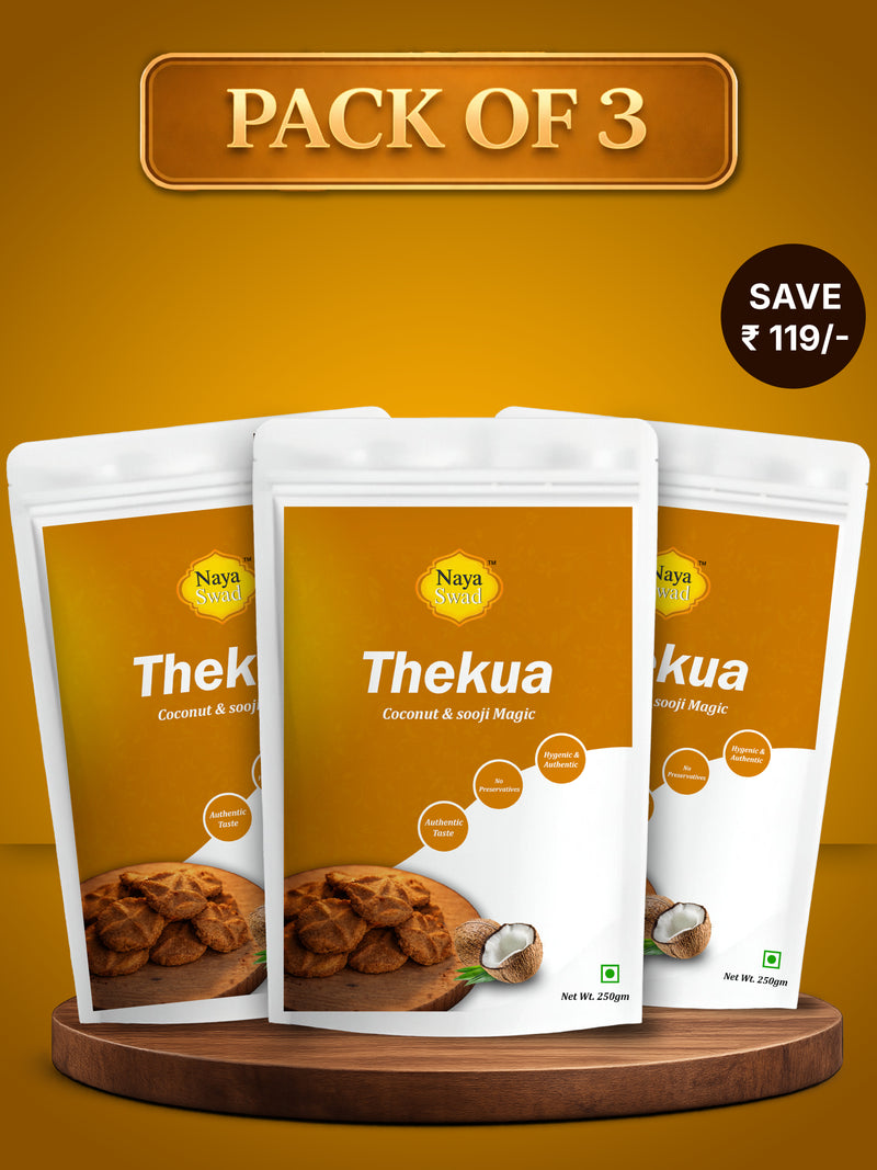 Traditional Thekua - Pack Of Three